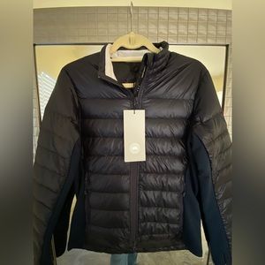 Canada Goose Blue & Black Hybridge Lite Jacket